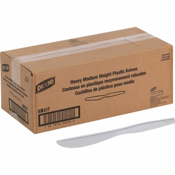 Dixie Medium-weight Disposable Knives by GP Pro