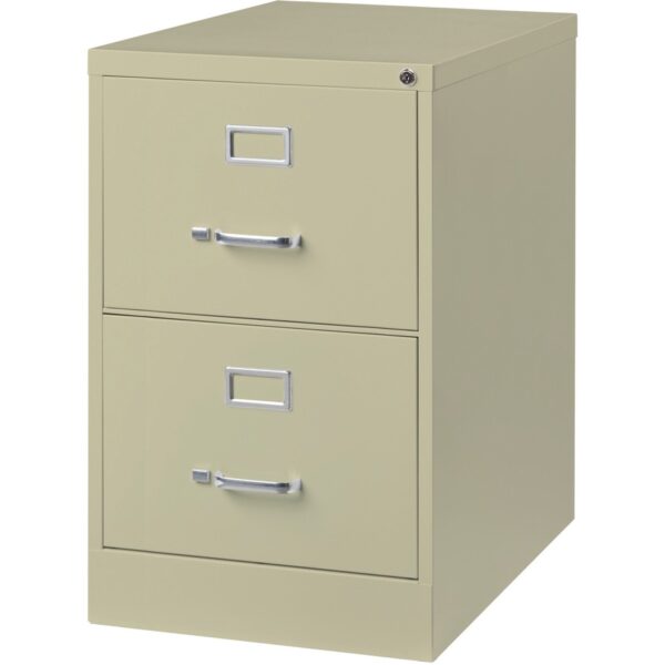 Lorell Fortress Series 26-1/2" Commercial-Grade Vertical File Cabinet - Image 2