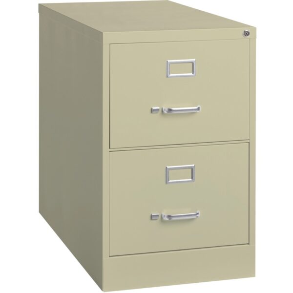 Lorell Fortress Series 26-1/2" Commercial-Grade Vertical File Cabinet