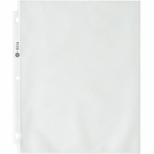 Business Source Nonglare Top-loading Sheet Protectors