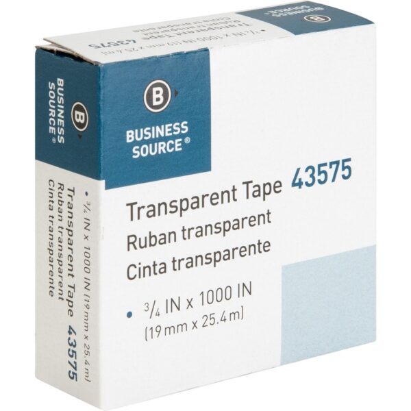 Business Source All-purpose Transparent Glossy Tape - Image 4