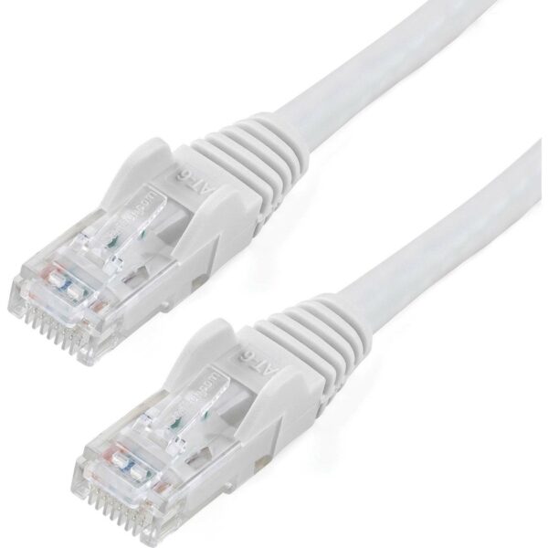 StarTech.com 50 ft White Snagless Cat6 UTP Patch Cable - ETL Verified