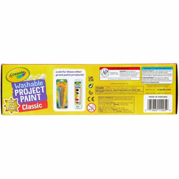 Crayola Washable Kids' Paint Set - Image 6