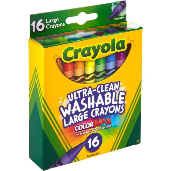 Crayola Ultra-Clean Washable Large Crayons - Image 2