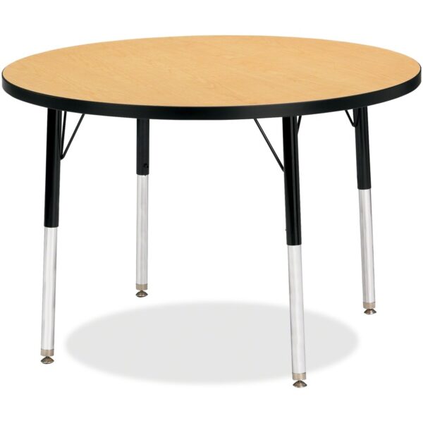 Jonti-Craft Berries Elementary Height Color Top Round Table