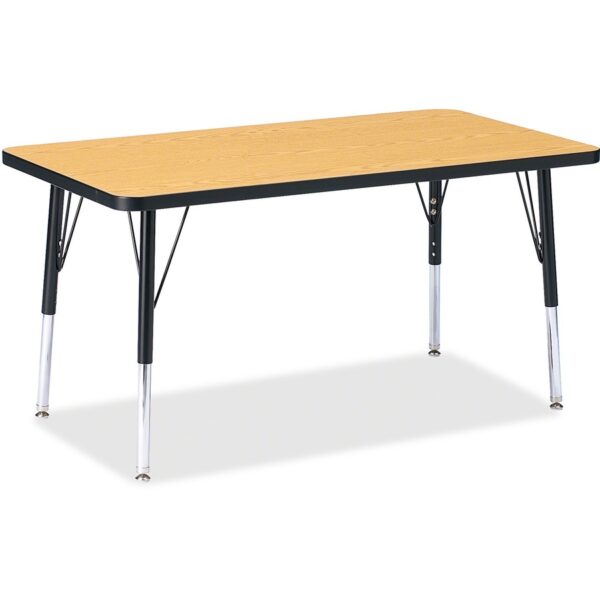 Jonti-Craft Berries Elementary Height Color Top Rectangle Table