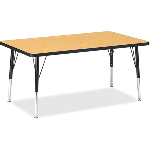 Jonti-Craft Berries Elementary Height Color Top Rectangle Table