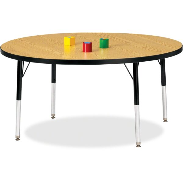 Jonti-Craft Berries Elementary Height Color Top Round Table