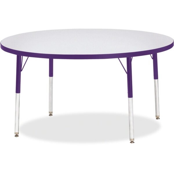 Jonti-Craft Berries Adult Height Color Edge Round Table