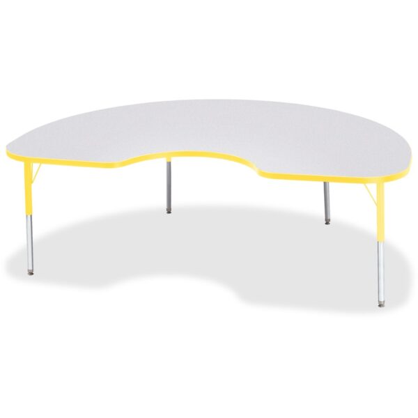 Jonti-Craft Berries Elementary Height Color Edge Kidney Table