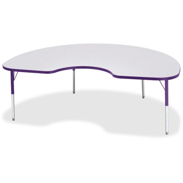 Jonti-Craft Berries Elementary Height Color Edge Kidney Table