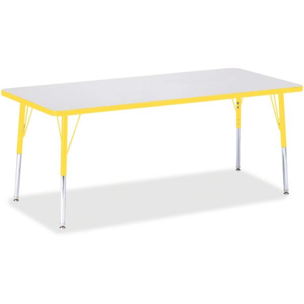 Jonti-Craft Berries Elementary Height Color Edge Rectangle Table