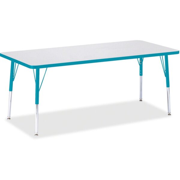 Jonti-Craft Berries Elementary Height Color Edge Rectangle Table