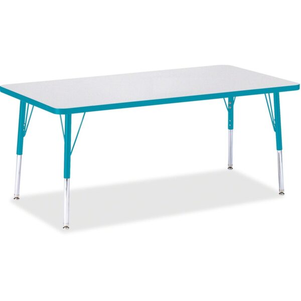 Jonti-Craft Berries Elementary Height Color Edge Rectangle Table