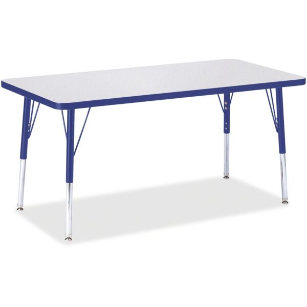 Jonti-Craft Berries Elementary Height Color Edge Rectangle Table