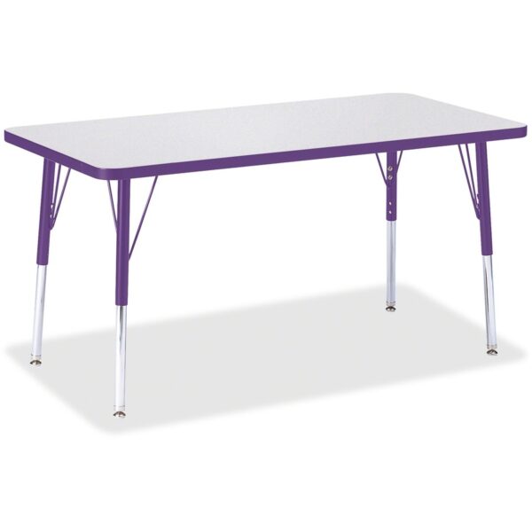 Jonti-Craft Berries Adult Height Color Edge Rectangle Table