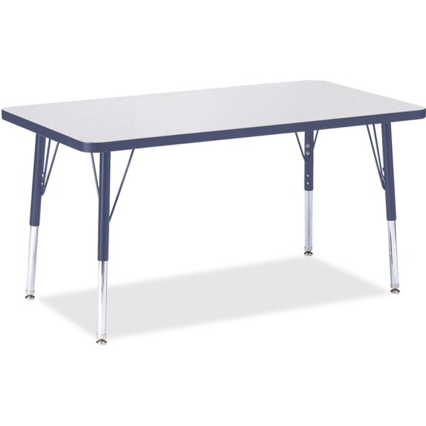 Jonti-Craft Berries Elementary Height Color Top Rectangle Table