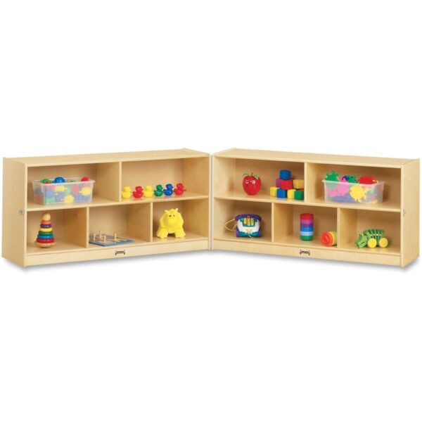 Jonti-Craft Rainbow Accents Toddler Fold-n-Lock Mobile Storage