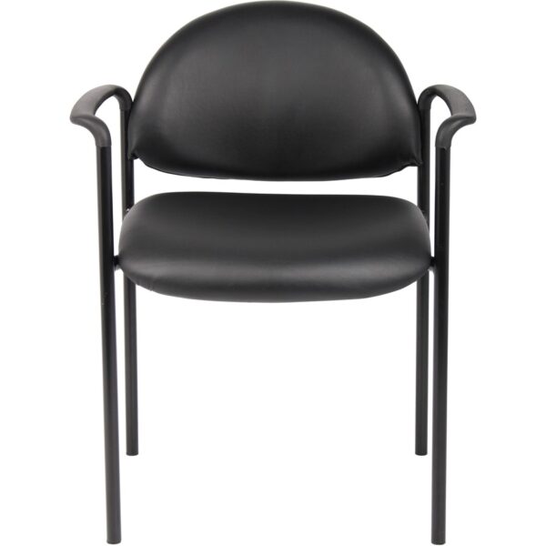 Boss Diamond Stacking Chair with Arm - Image 5