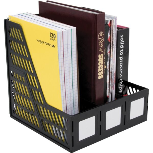 Advantus 3-compartment Magazine/Literature File - Image 2