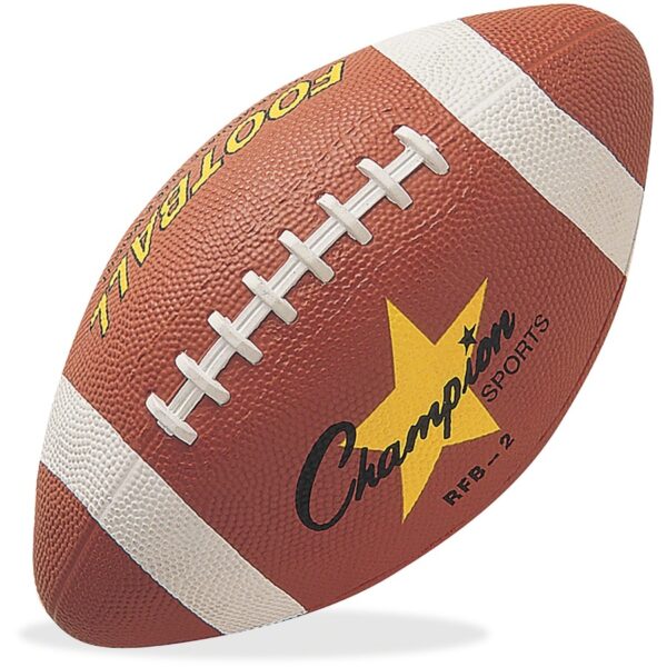 Champion Sports Intermediate Rubber Football