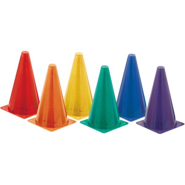 Champion Sports High Visibility Plastic Cone Set