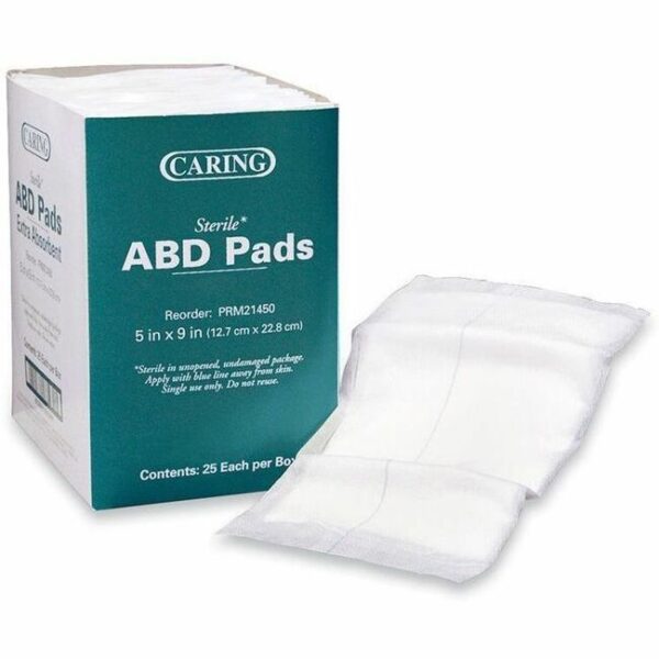 Medline Caring Sterile Abdominal Pads