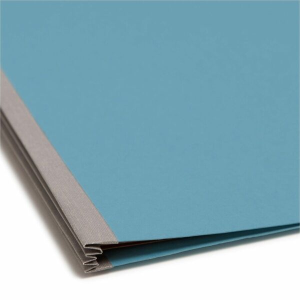 Smead SafeSHIELD 2/5 Tab Cut Letter Recycled Classification Folder - Image 4