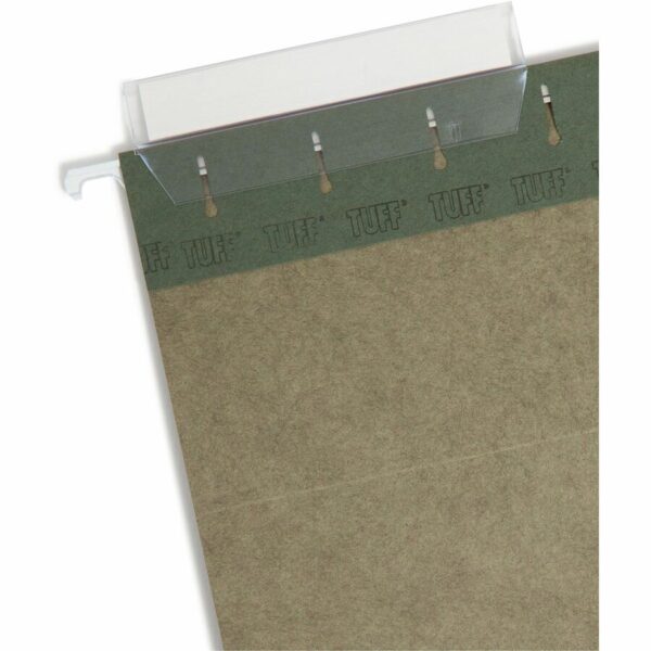 Smead TUFF 1/3 Tab Cut Letter Recycled Hanging Folder - Image 2