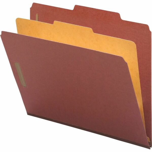 Nature Saver 2/5 Tab Cut Legal Recycled Classification Folder