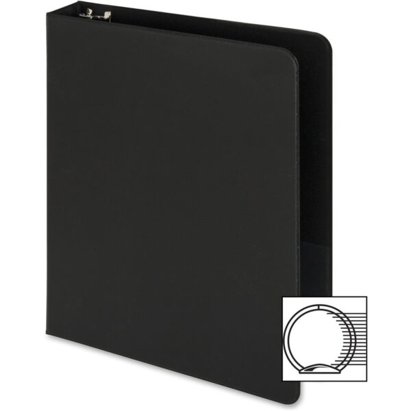 Business Source Basic Round Ring Binder - Image 4