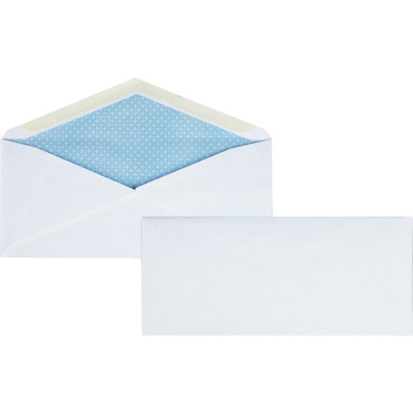 Business Source No.10 Regular Tint Security Envelopes