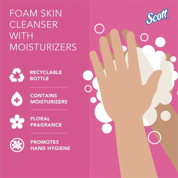 Scott Foam Hand Soap with Moisturizers - Image 5