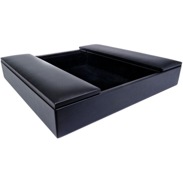 Dacasso Classic Leather Enhanced Conference Room Organizer - Image 3