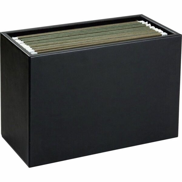 Dacasso Classic Leather Hanging File Folder Box