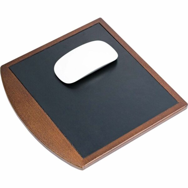 Dacasso Walnut & Leather Mouse Pad - Image 2