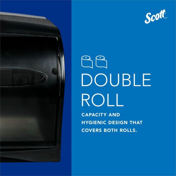 Scott Coreless Standard Roll Toilet Paper Dispenser - Image 3