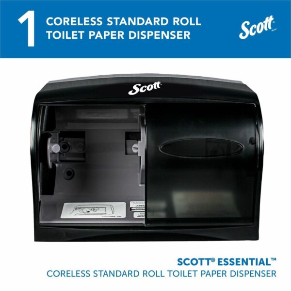 Scott Coreless Standard Roll Toilet Paper Dispenser - Image 7