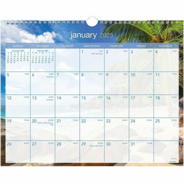 At-A-Glance Tropical Escape Wall Calendar - Image 5