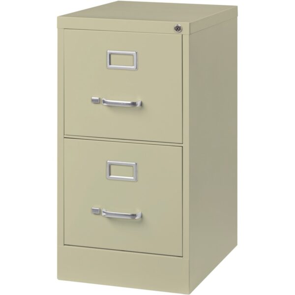 Lorell Fortress Series 22" Commercial-Grade Vertical File Cabinet - Image 2