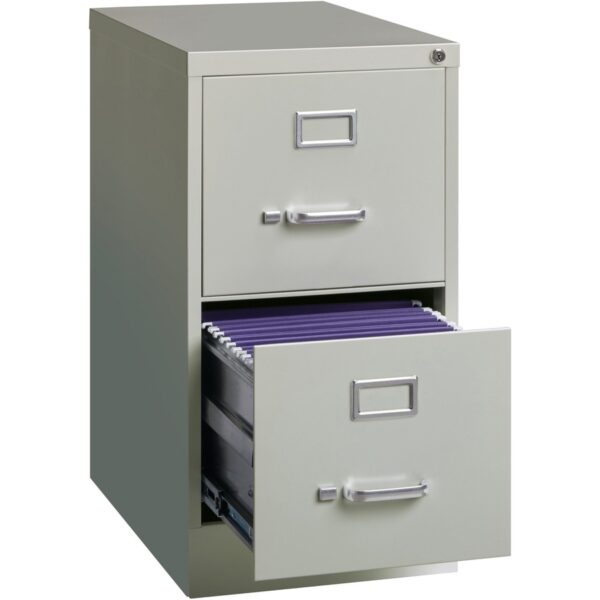 Lorell Fortress Series 22" Commercial-Grade Vertical File Cabinet - Image 3