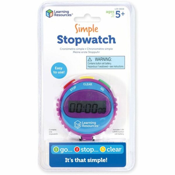 Learning Resources Simple Stopwatch