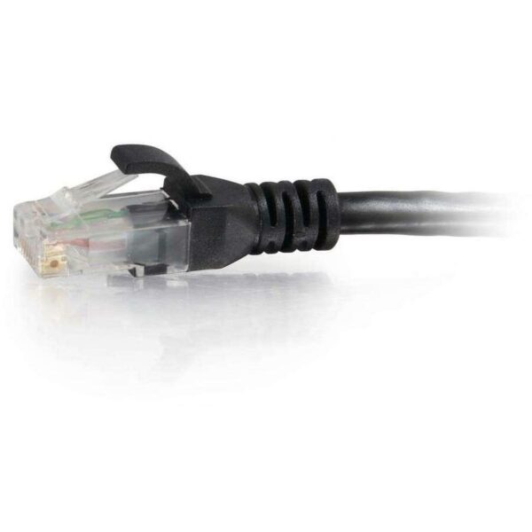 C2G 1 ft Cat6 Snagless UTP Unshielded Network Patch Cable (TAA) - Black - Image 2