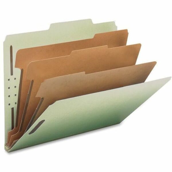 Nature Saver 2/5 Tab Cut Letter Recycled Classification Folder