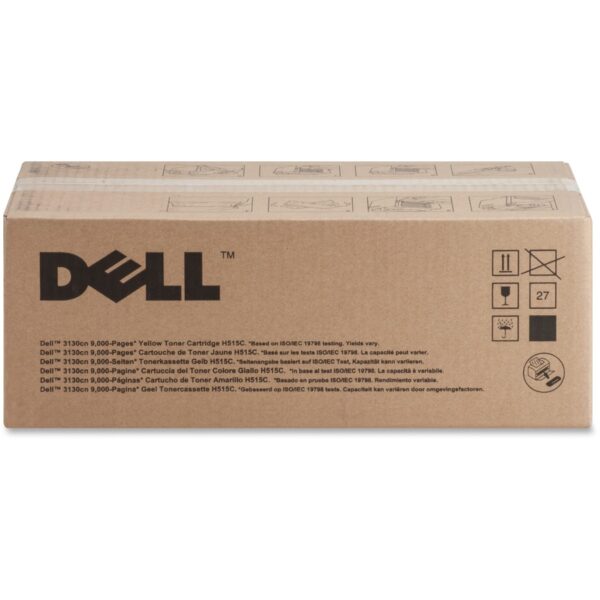 Dell H515C Original Laser Toner Cartridge - Yellow - 1 Each