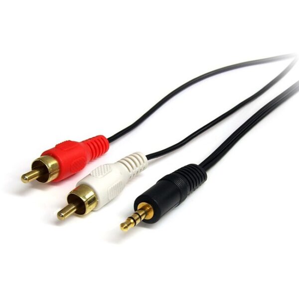 StarTech.com Stereo Audio Cable - RCA (M) - Mini-phone Stereo 3.5 mm (M) - 0.91 m