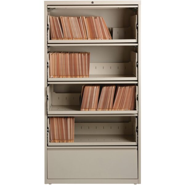 Lorell Fortress Lateral File with Roll-Out Shelf - Image 3