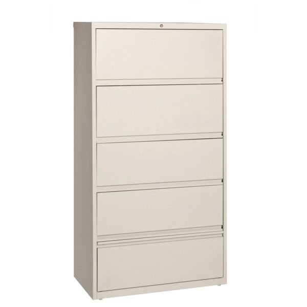 Lorell Fortress Lateral File with Roll-Out Shelf