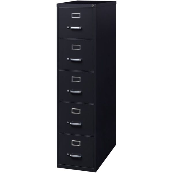 Lorell Fortress Series 26-1/2" Commercial-Grade Vertical File Cabinet - Image 2