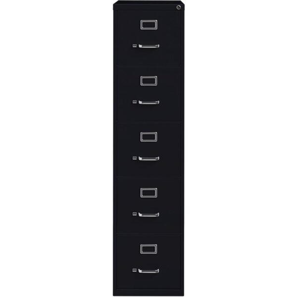 Lorell Fortress Series 26-1/2" Commercial-Grade Vertical File Cabinet - Image 4